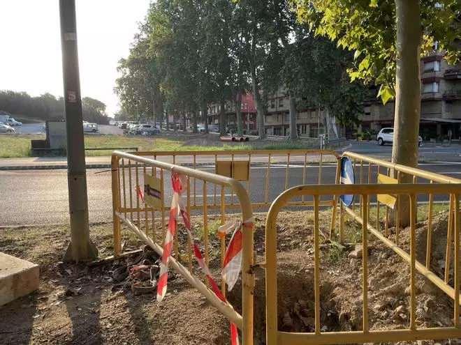 Imatges de les localitzacions de les obres de Banyoles