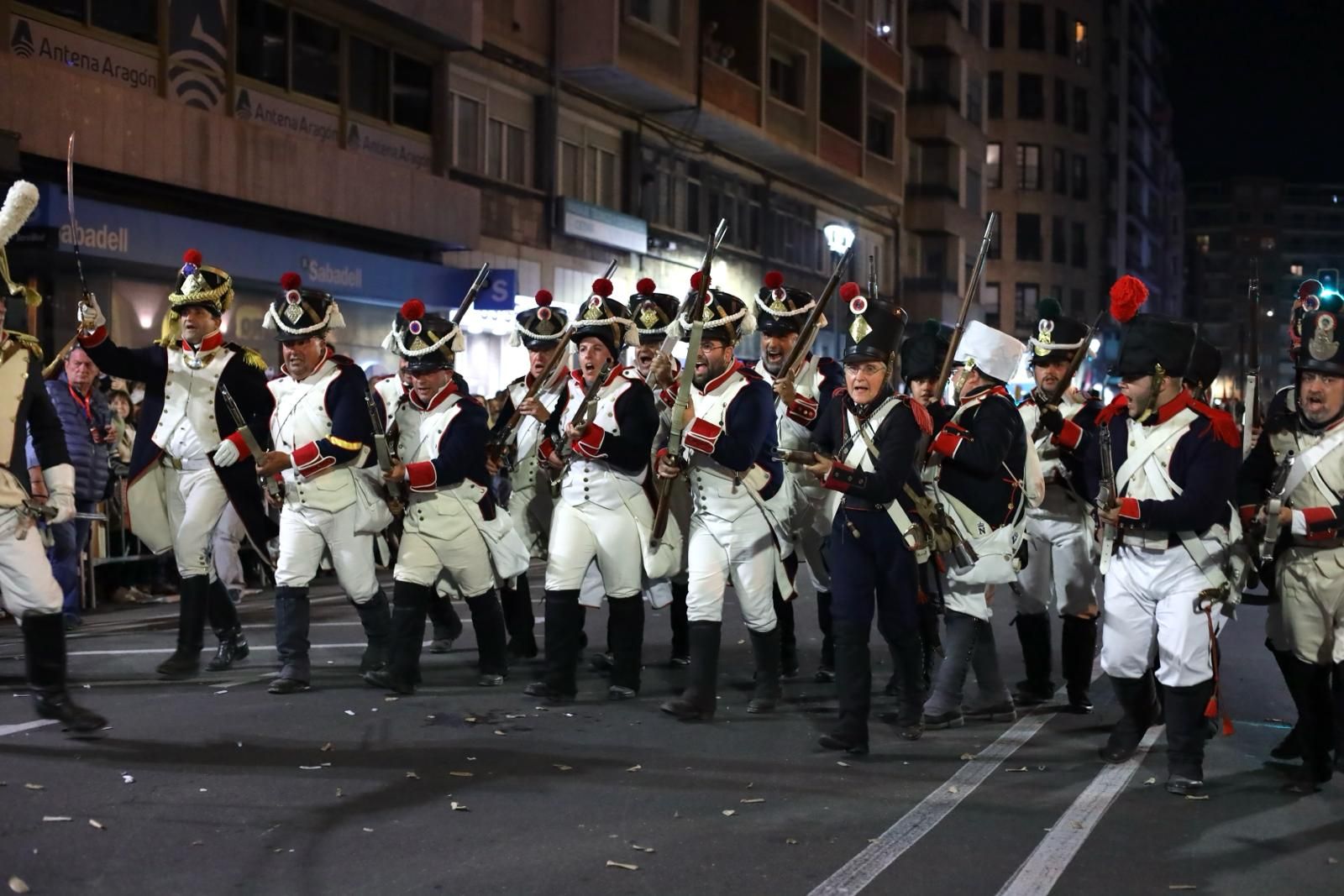 Zaragoza se engalana para recrear los Sitios de 1808