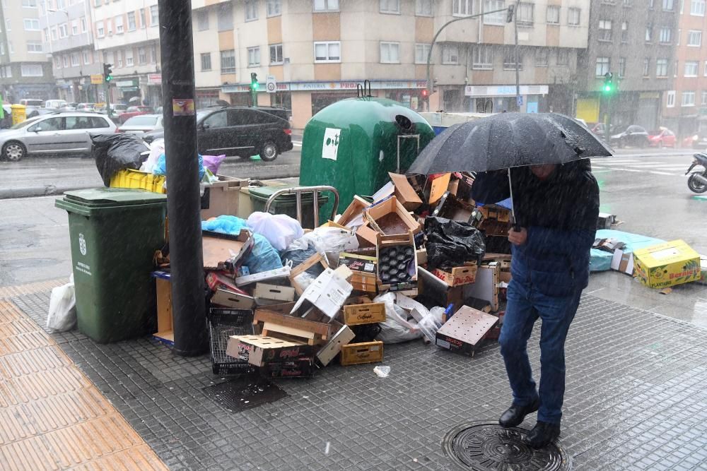 La Xunta avisa de un temporal de nivel naranja que coincide con los efectos de la ciclogénesis explosiva 'Grabiel'