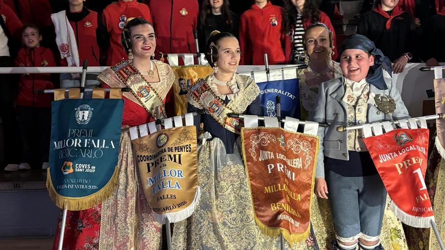 Vídeo: La falla Benicarló gana el oro a mejor monumento 2026 en Benicarló