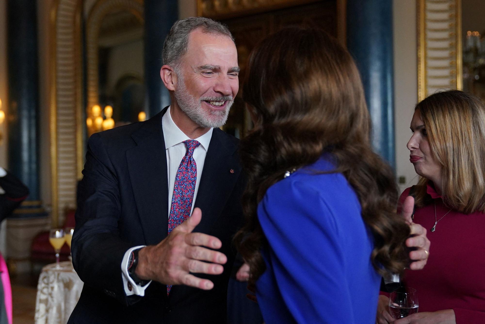 Britain's King Charles' reception at Buckingham Palace in London