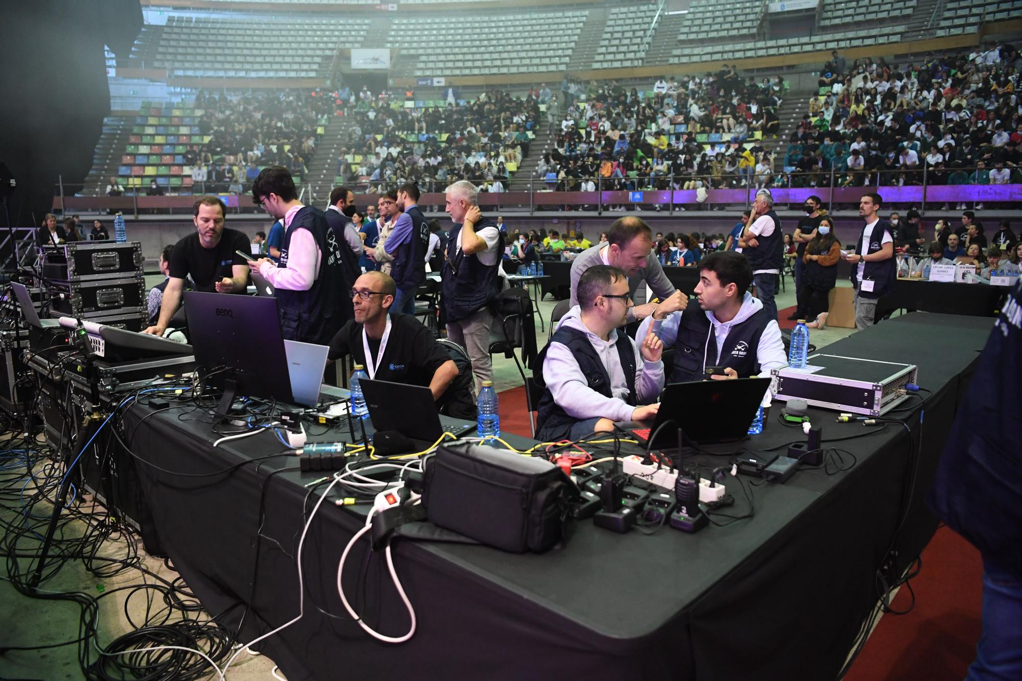 Drones en el Coliseum de A Coruña: Una competición de altos vuelos