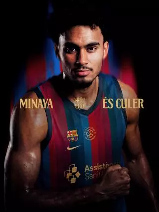 El alero Justin Minaya ficha por el Barça hasta 2028: "Soy uno de los mejores defensores"