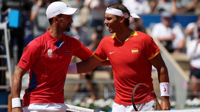 Djokovic y Rafa Nadal, en los Juegos Olímpicos