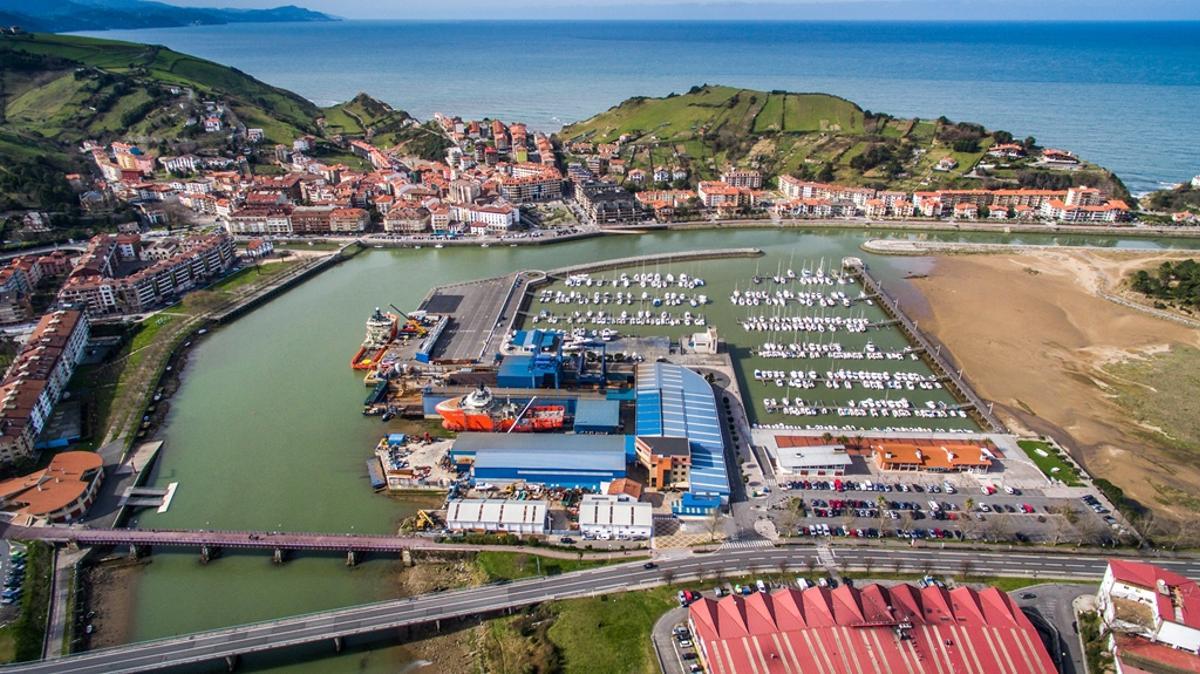 Instalaciones de Balenciaga en Zumaia