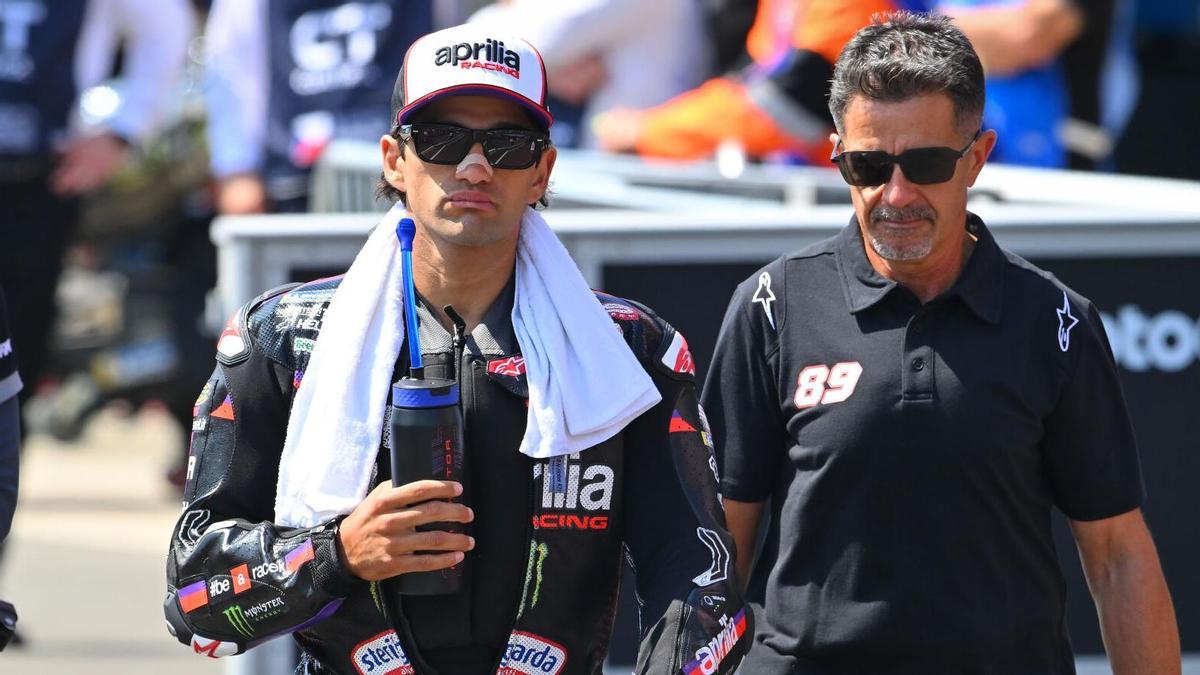 Jorge Martín durante el fin de semana en Brno (República Checa)