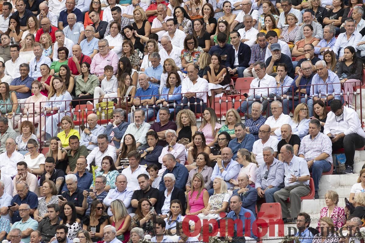 Cuarta corrida en la Feria Taurina de Murcia (Castella, Manzanares y Ureña)