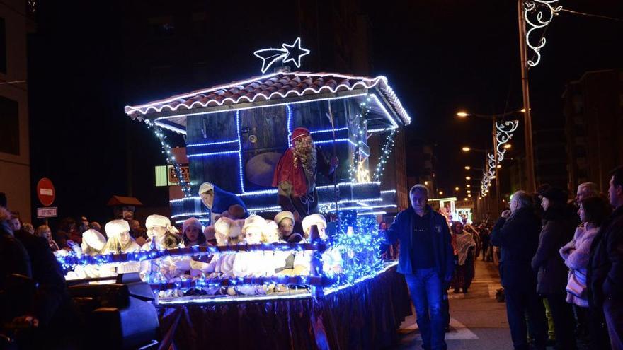 Cabalgata de Reyes en Mieres