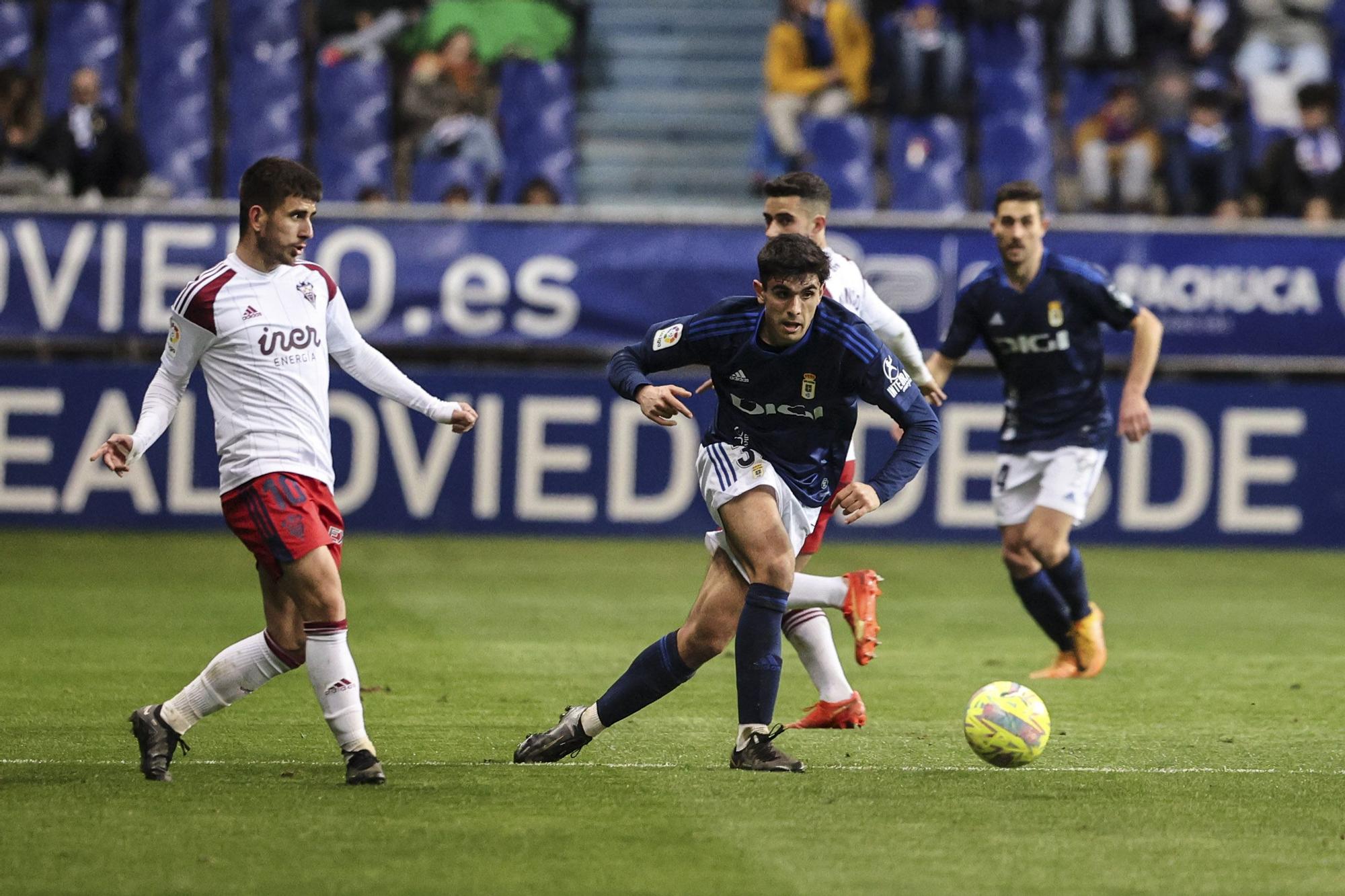 Así fue el encuentro entre el Real Oviedo y el Albacete