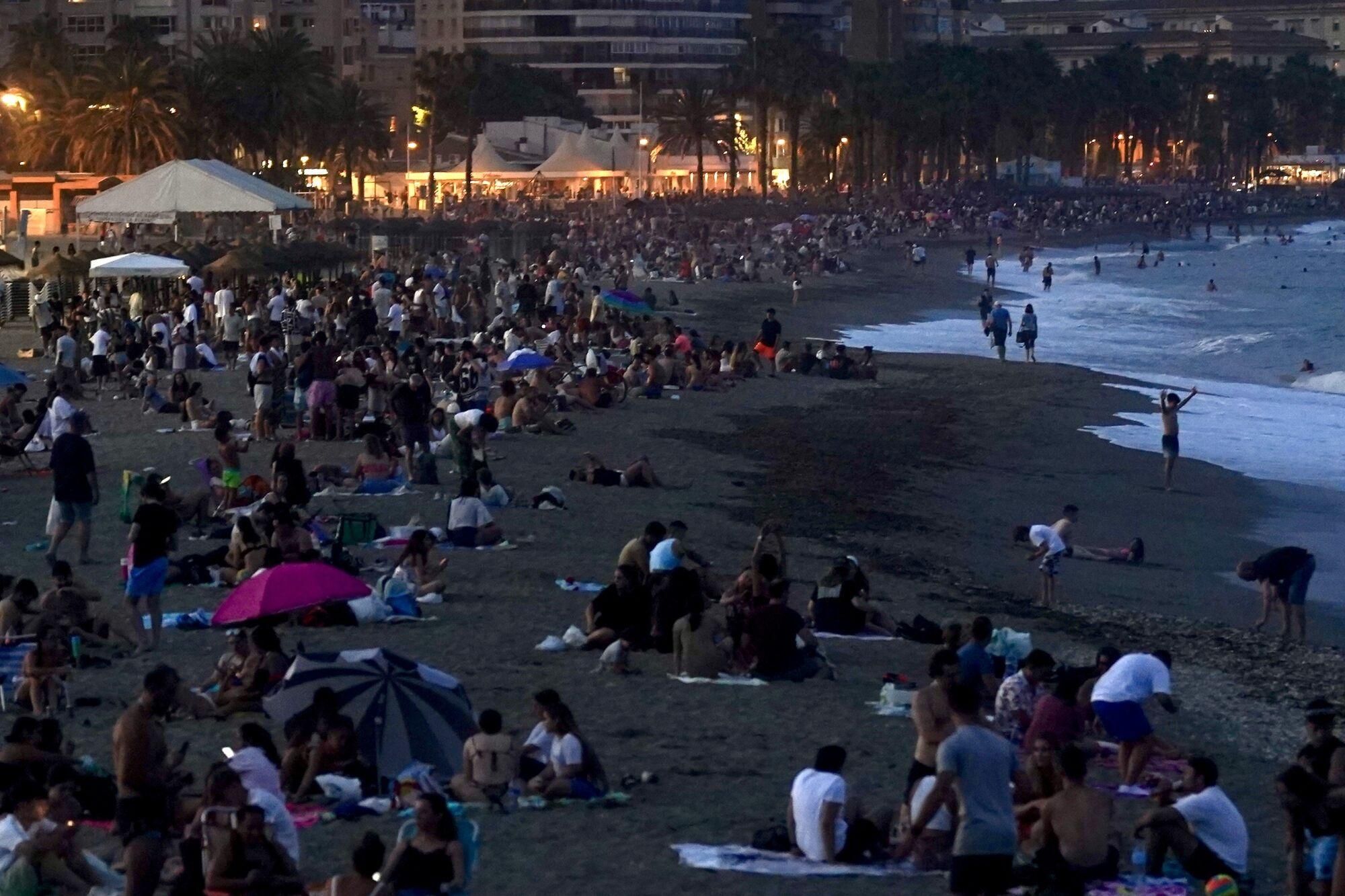 La Noche de San Juan en La Malagueta 