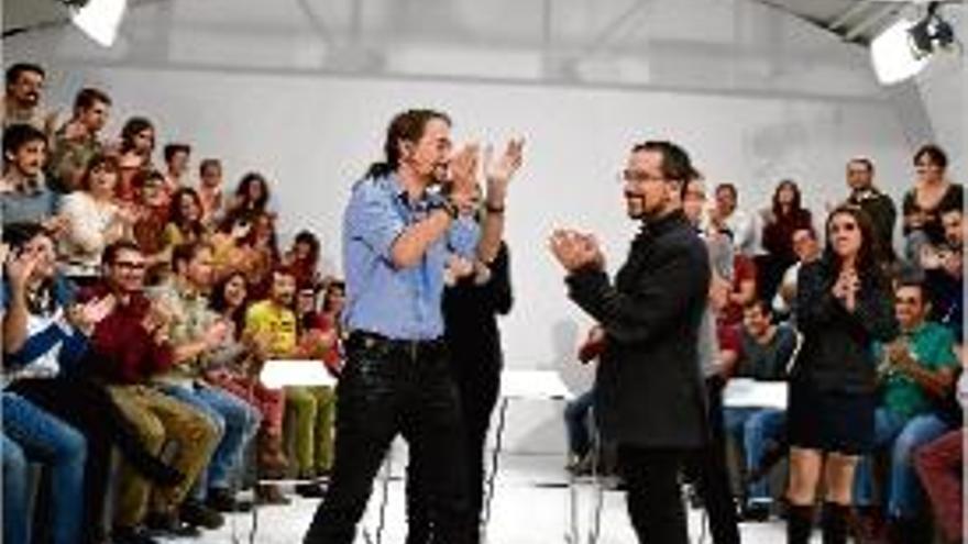 Pablo Iglesias va presentar el Comitè de Campanya de Podem.