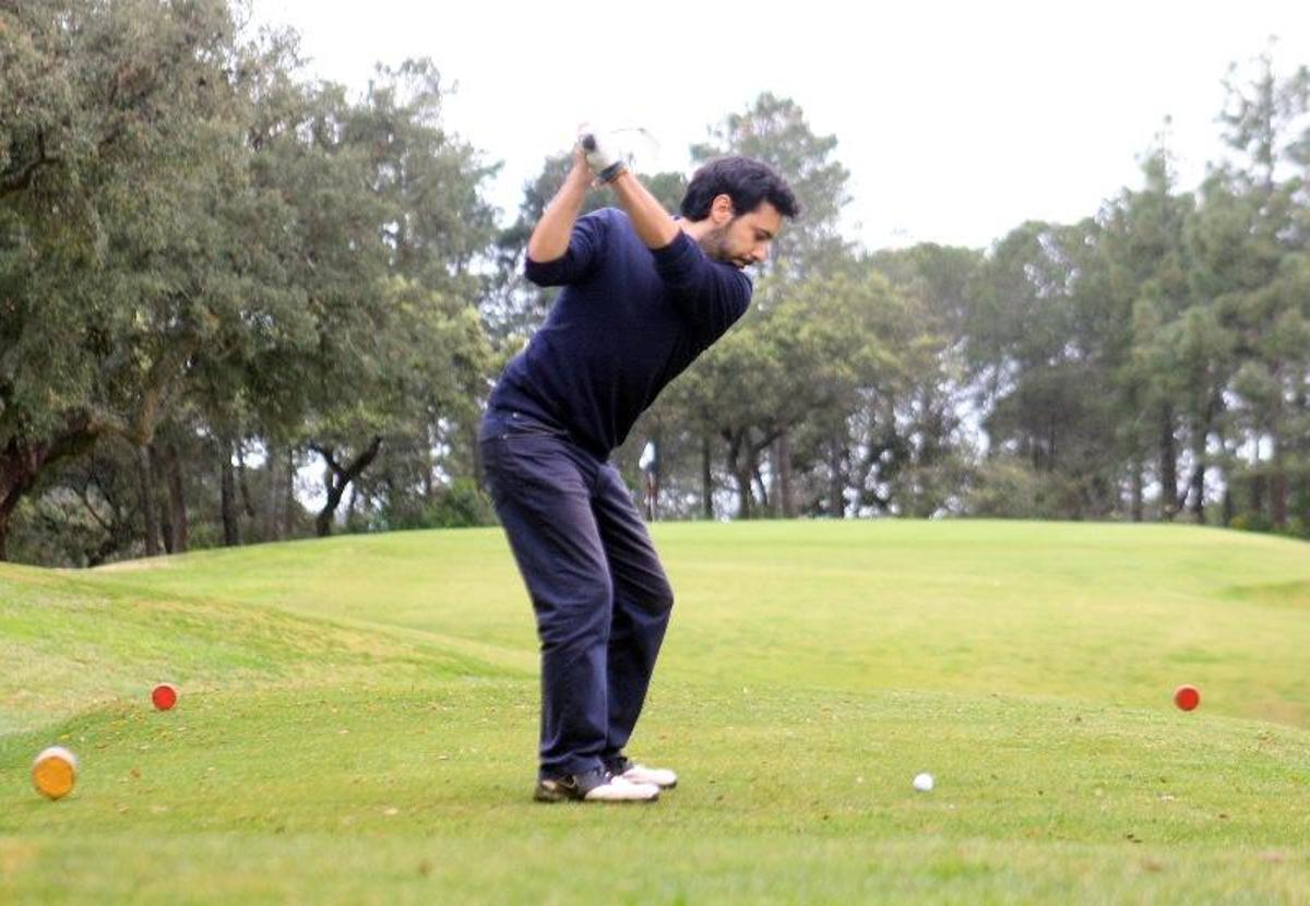 4 jugadores empatan en el liderato de la Copa Albolafia de golf