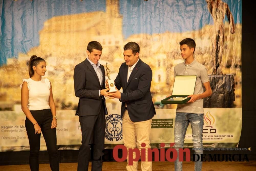 Gala de premios al Deporte murciano en Cehegín