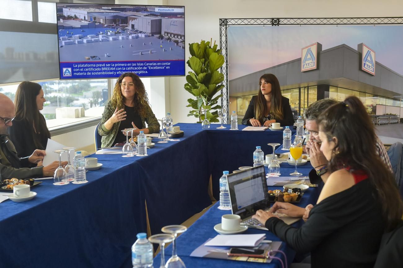 Presentación de la Managing Director de ALDI en Canarias