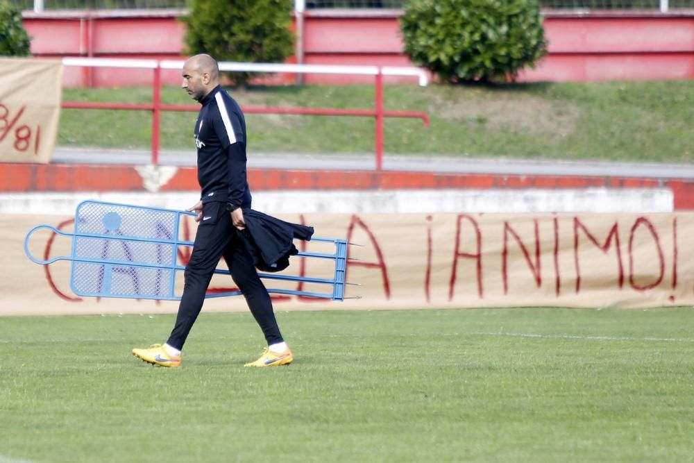 Entrenamiento del Sporting