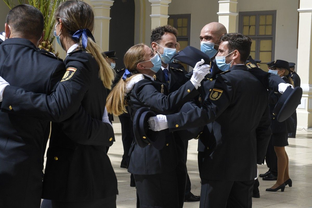 Jjura del cargo de 76 alumnos de la XXXV Promoción de la Escala Básica de la Policía Nacional