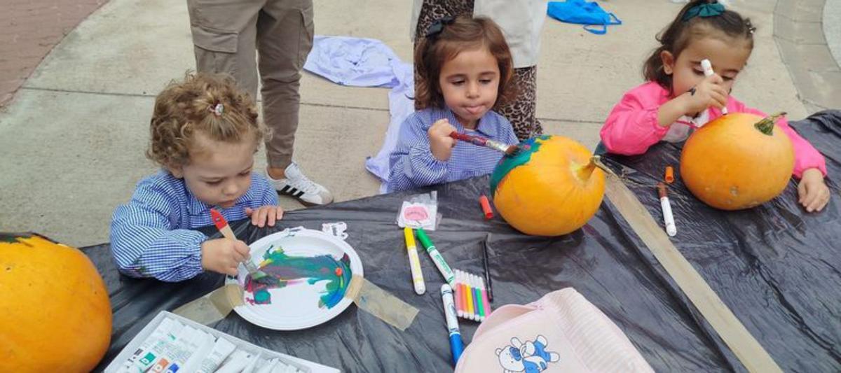 Creatividad en el taller de calabazas