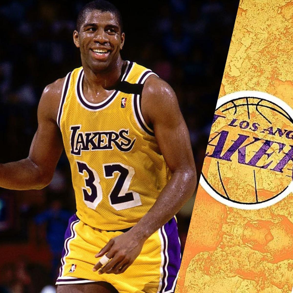 Magic Johnson, que estuvo en la franquicia en dos etapas, desde 1979 hasta 1991 y 1996, tiene el dorsal 32 retirado.