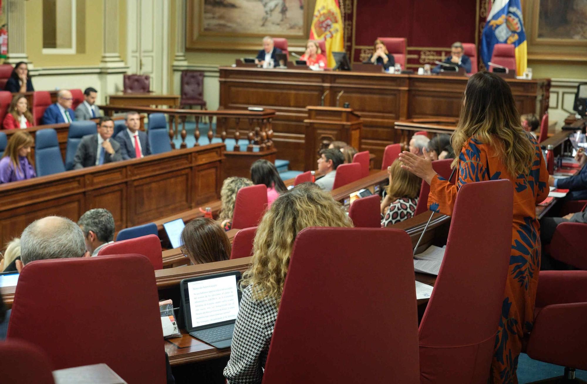 Pleno del Parlamento de Canarias (07/11/2023)