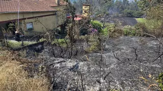 España arde de Galicia a Cadiz: desalojos y paisajes arrasados
