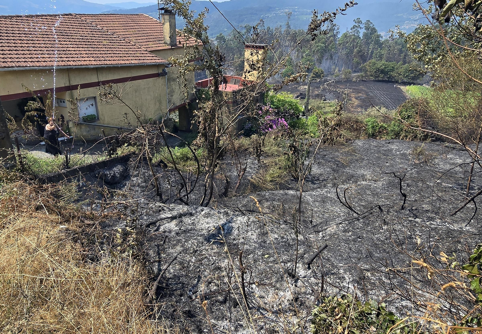 Los incendios sacuden Galicia