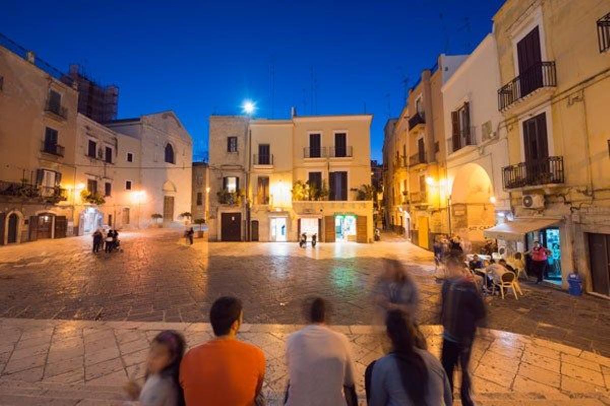 Plaza en Bari.