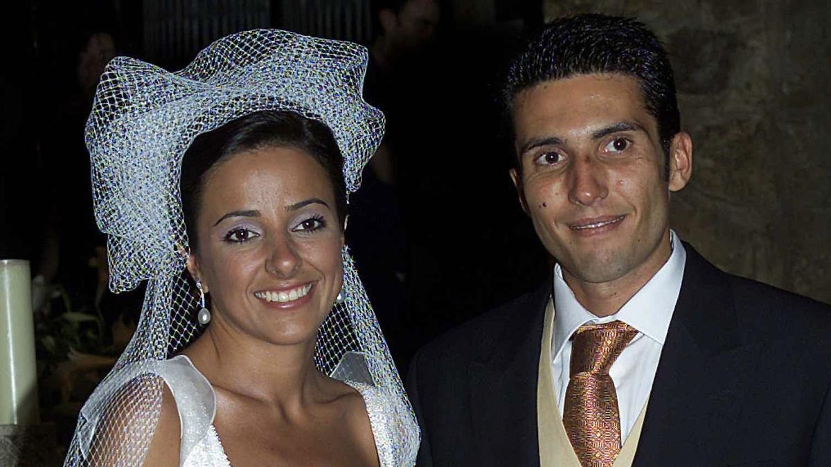 Carmen Alcayde y su pareja.