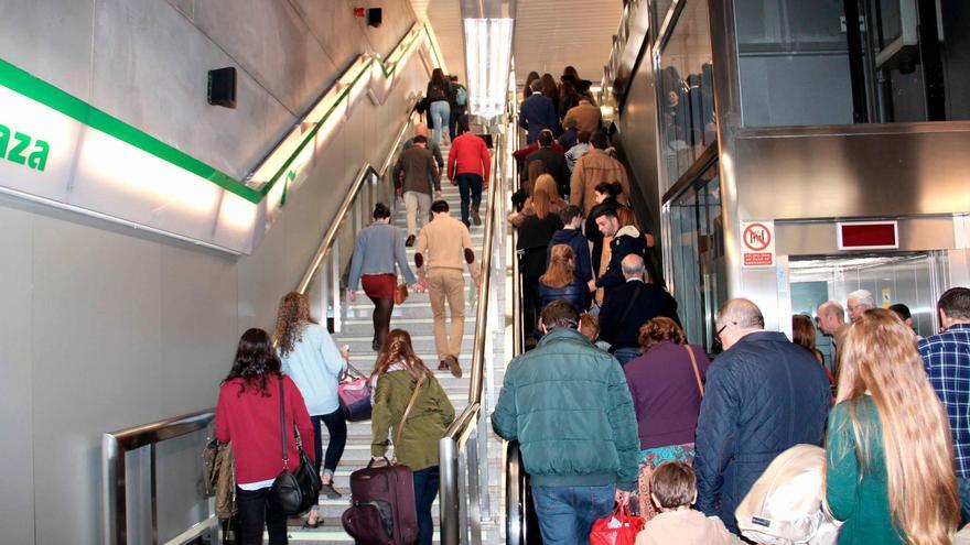 El metro cosecha más de 20,4 millones de viajeros y supera su récord