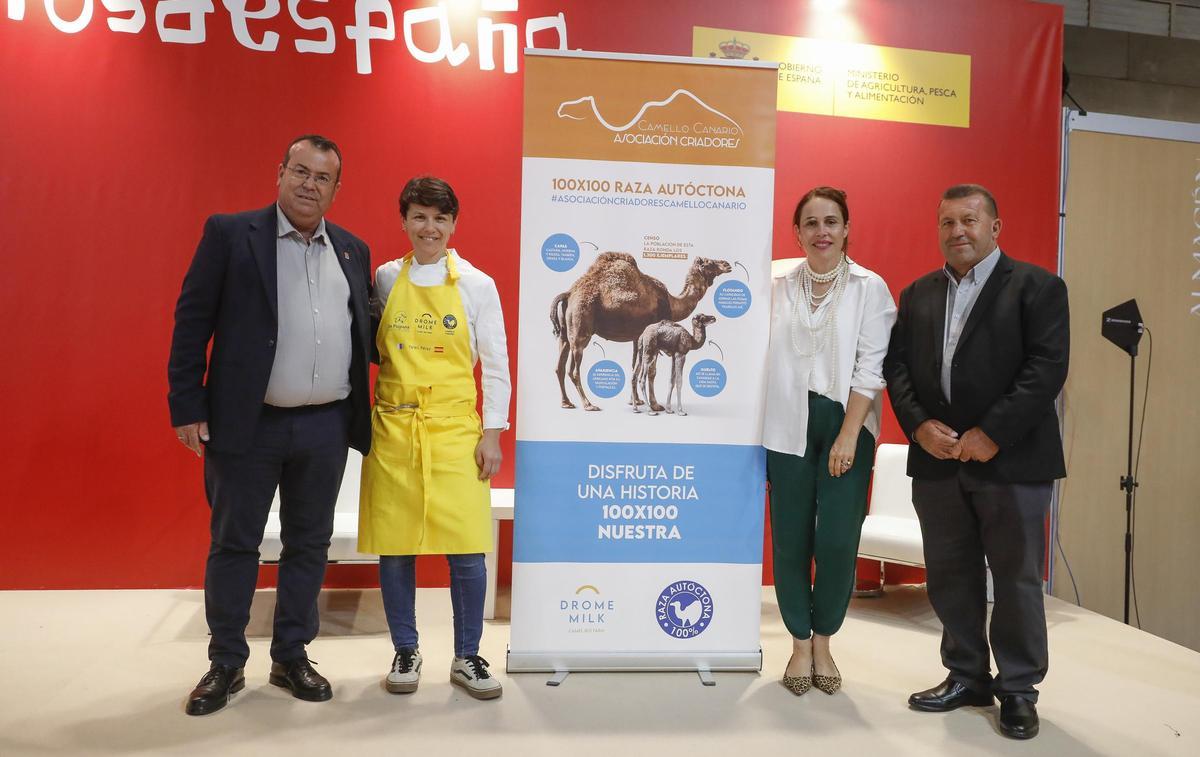 Los mochis elaborados con productos canarios triunfan en el 37 Salón Gourmets en Madrid