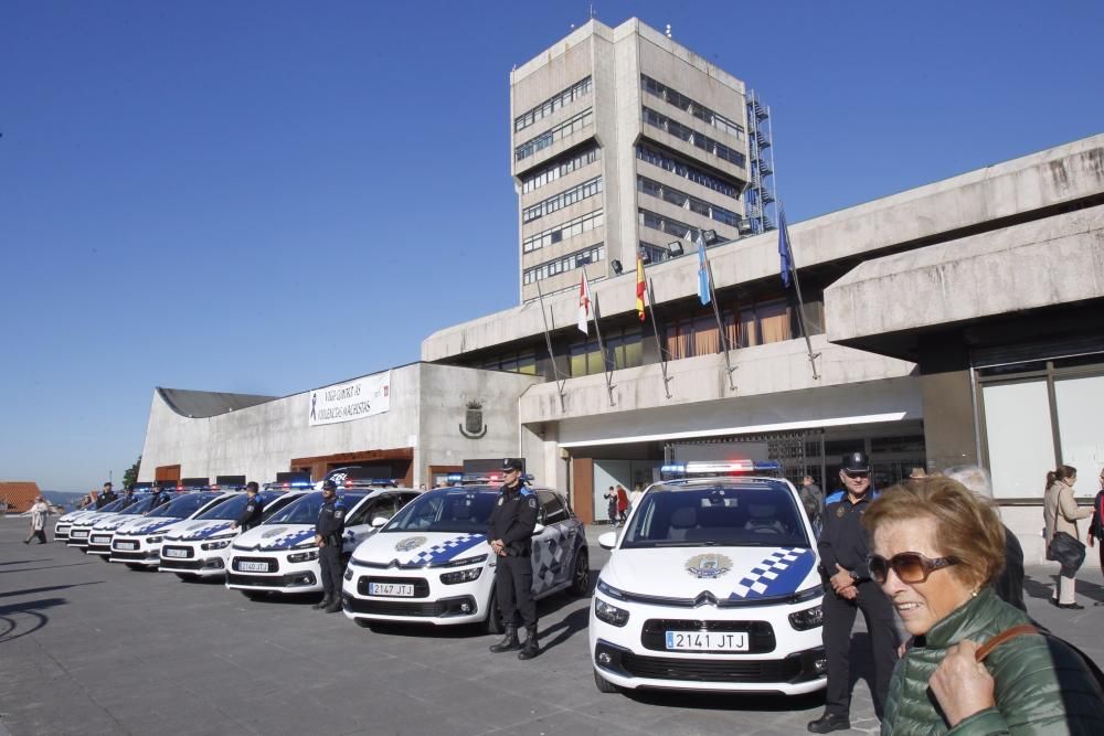 La Policía Local de Vigo estrena 17 vehículos