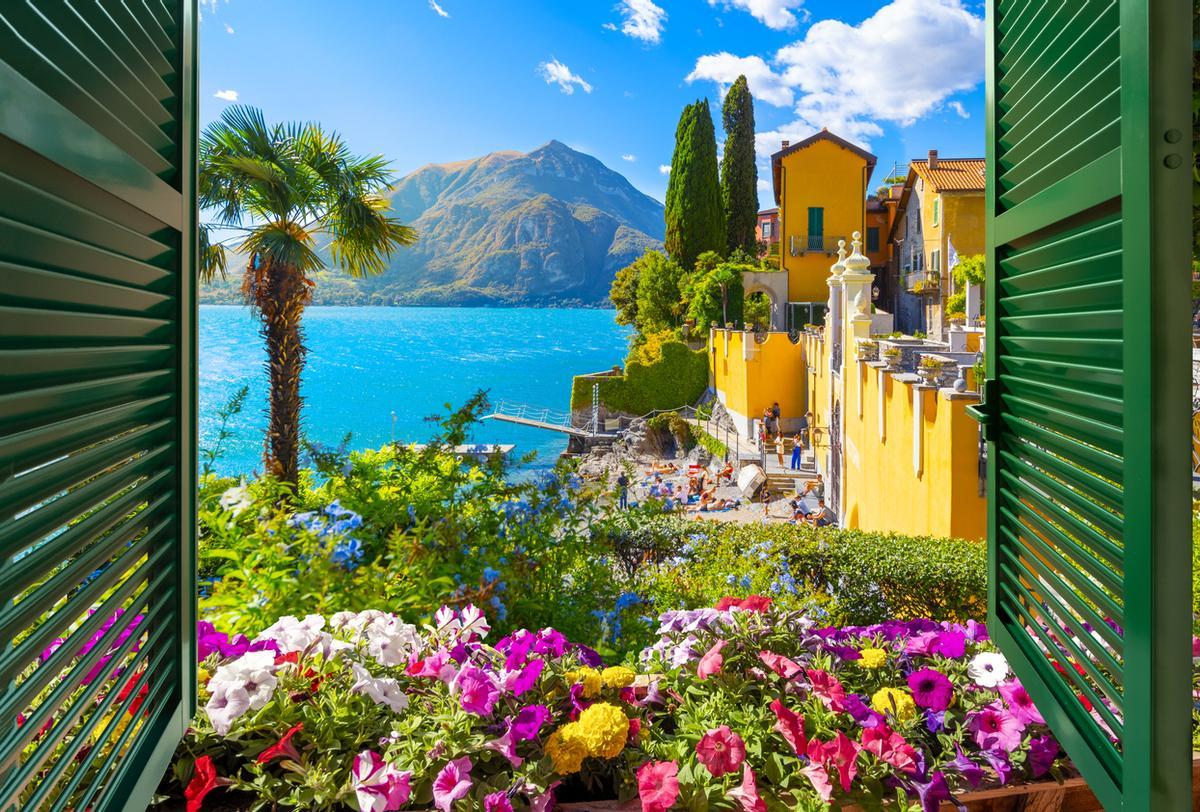 Vistas de Varenna desde una de sus ventanas
