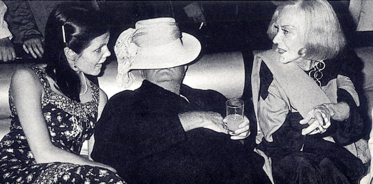 Capote, con Kate Harrington y Gloria Swanson, una noche cualquiera en Studio 54.