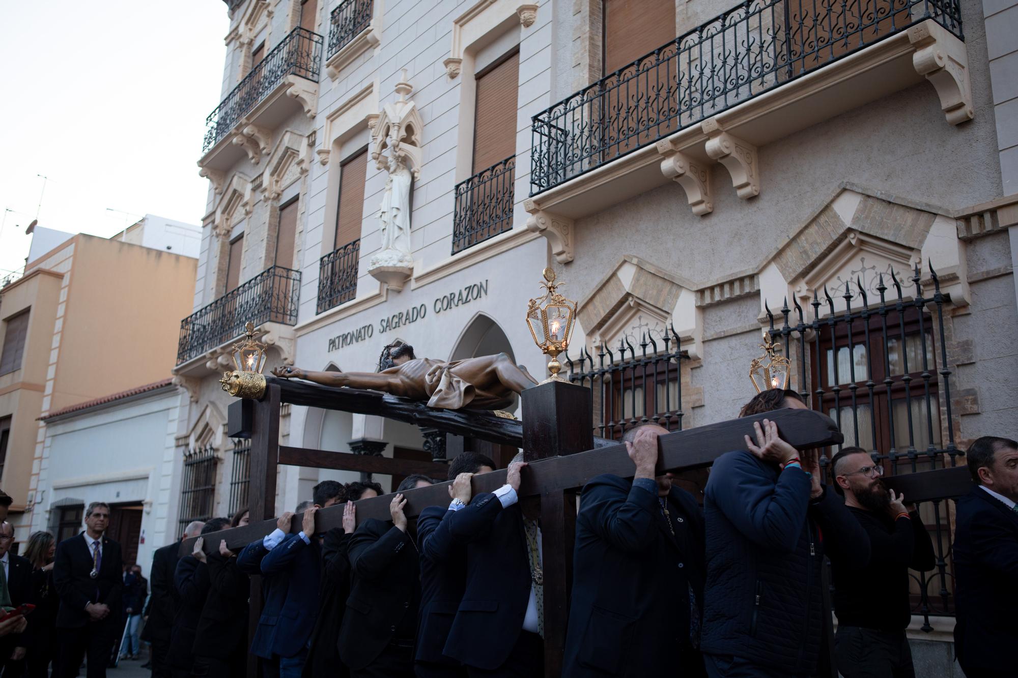 Traslado de los Cristos y Vírgenes de marrajos y californios en Cartagena