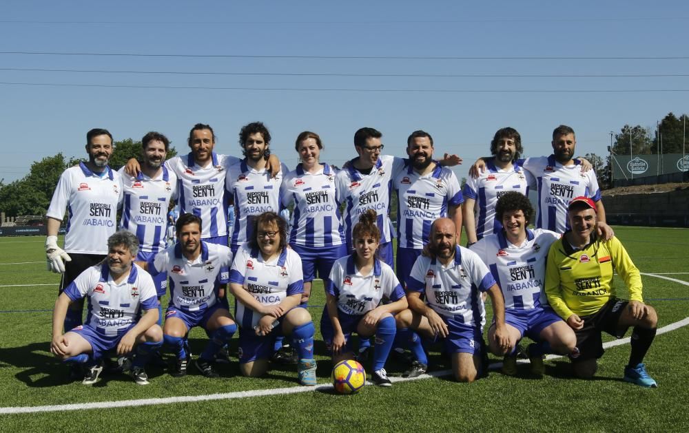 A Madroa acogió el derbi de Os Artistiñas