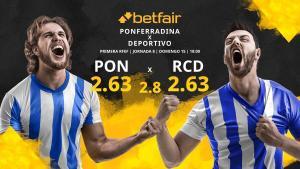 SD Ponferradina vs. RC Deportivo de La Coruña: horario, TV, estadísticas, clasificación y pronósticos