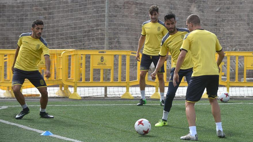 Entrenamiento de Las Palmas Atlético (10/07/2017)