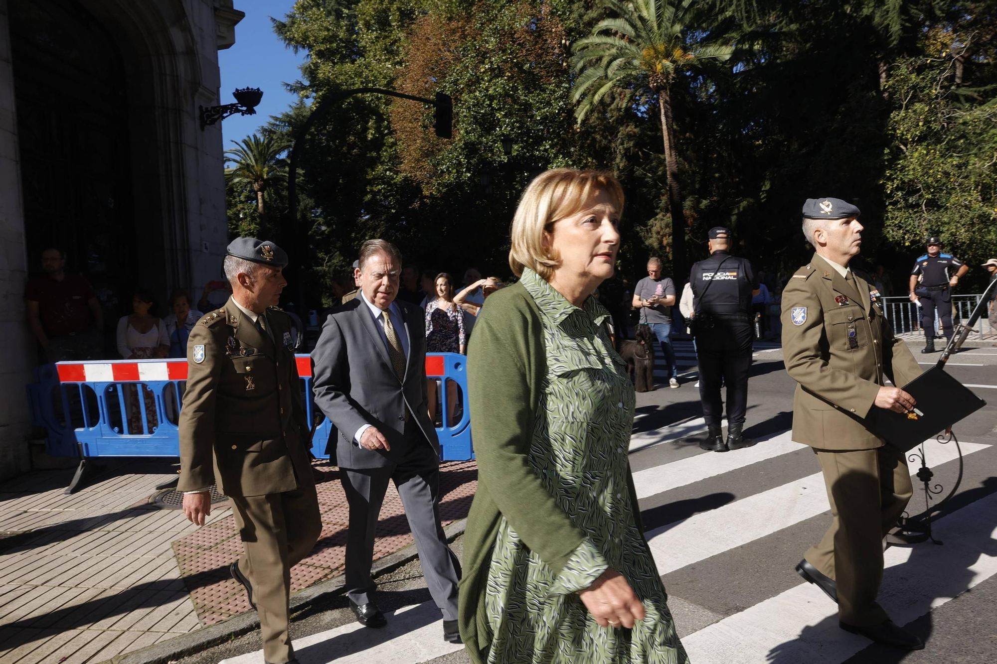 Parada militar en Oviedo para homenajear al Cabo Noval