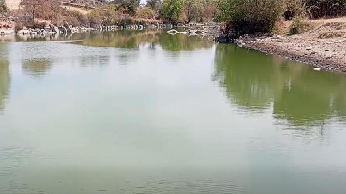 Imagen de la presa de Hijadilla, en Cáceres.