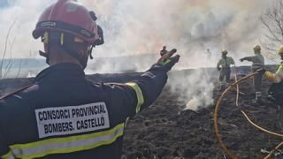 Estabilizado el incendio de Viver que ha obligado a desalojar el cámping