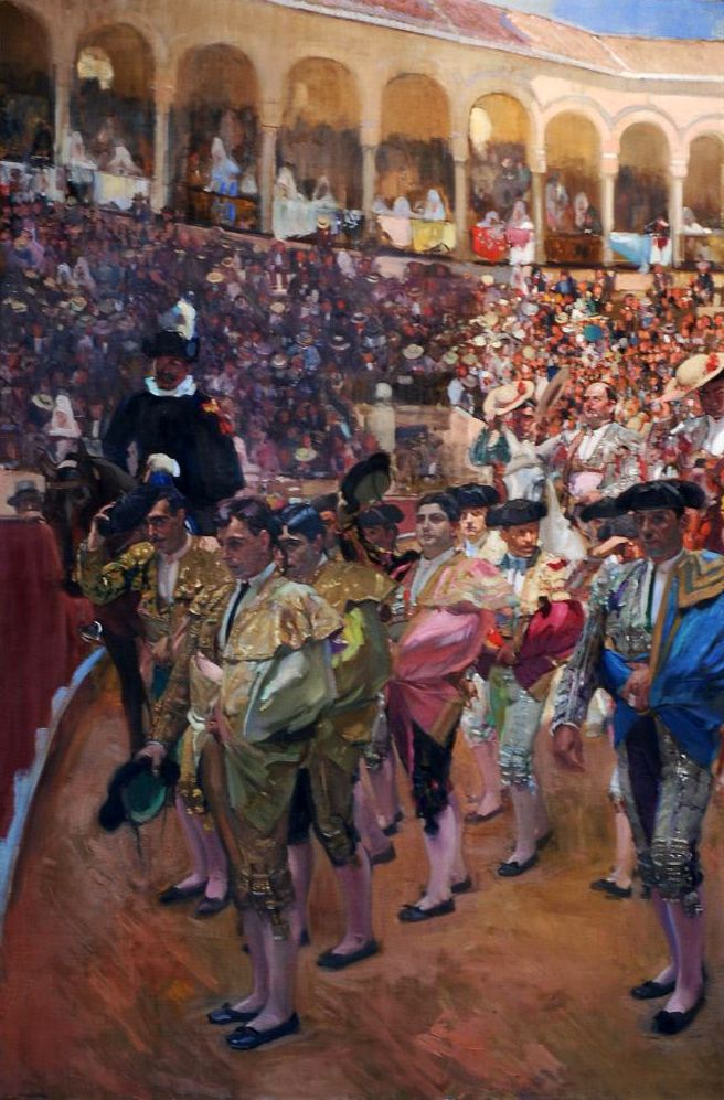Sevilla. Los toreros, por Joaquín Sorolla