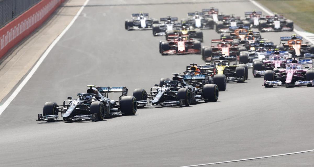 Imágenes del GP del 70º aniversario de Fórmula 1.