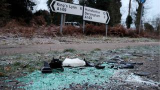 El duque de Edimburgo sufre un accidente de tráfico sin resultar herido