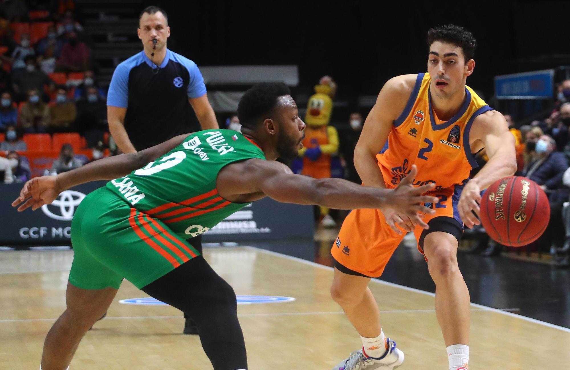 Valencia Basket - Oimpija Ljubljana de la Eurocup