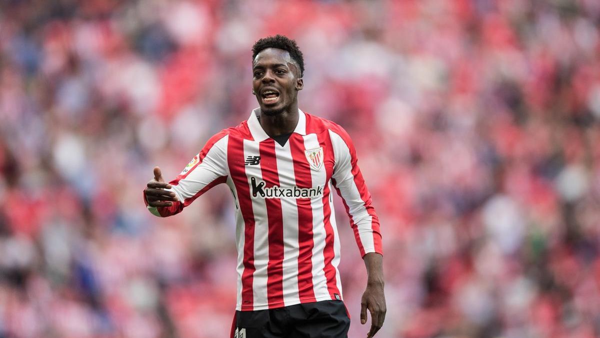 El jugador del Athletic de Bilbao Iñaki Williams.