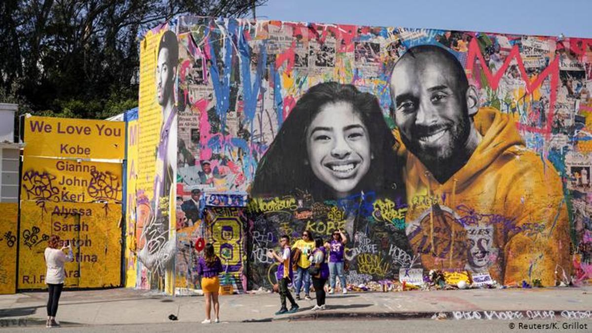 Hoy se cumple un año de la trágica muerte de Kobe Bryant y su hija Gianna