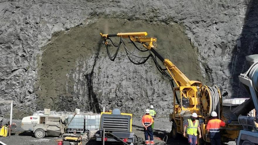 Suspenden las voladuras en los túneles de La Aldea hasta el 4 de enero