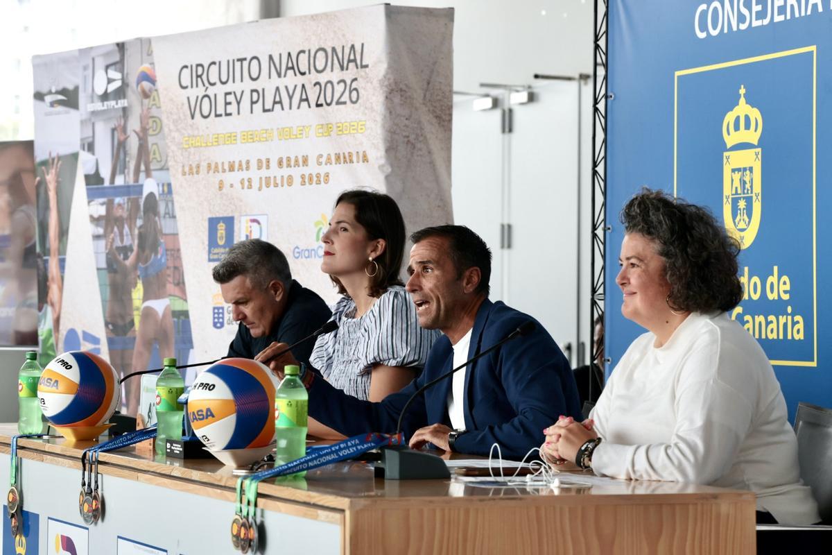 Presentación Challenge Beach Voley CUP GC