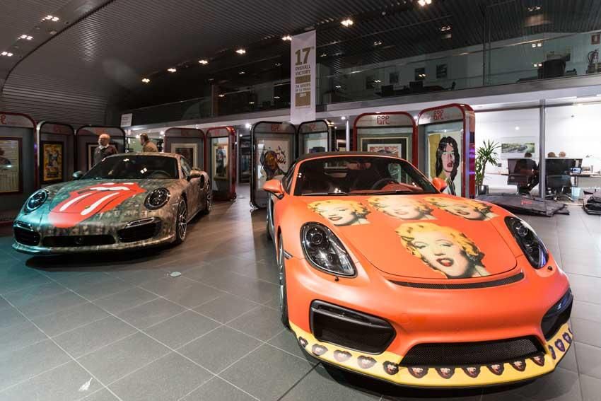 Porsche trae a A Coruña el Pop Art de Andy Warhol