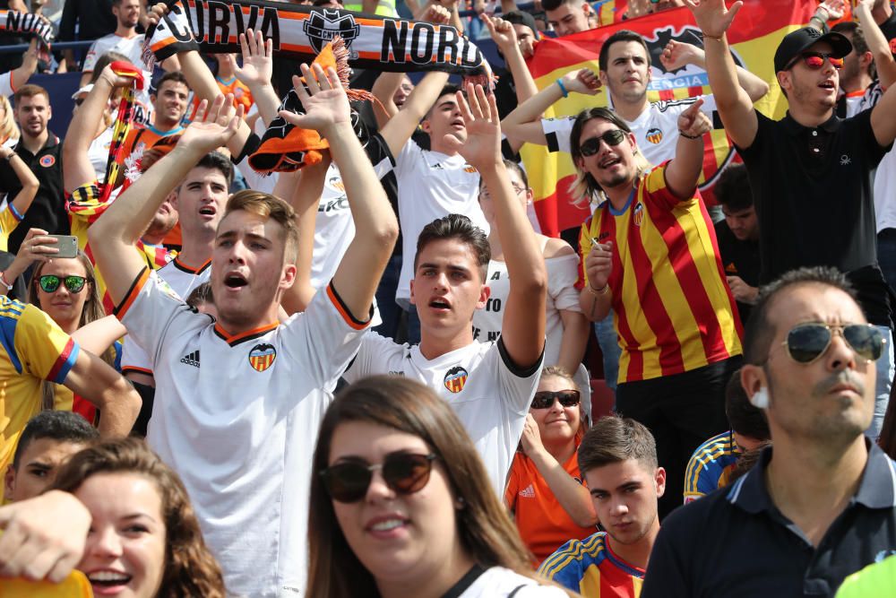 Así vive el Derbi la afición del Valencia CF