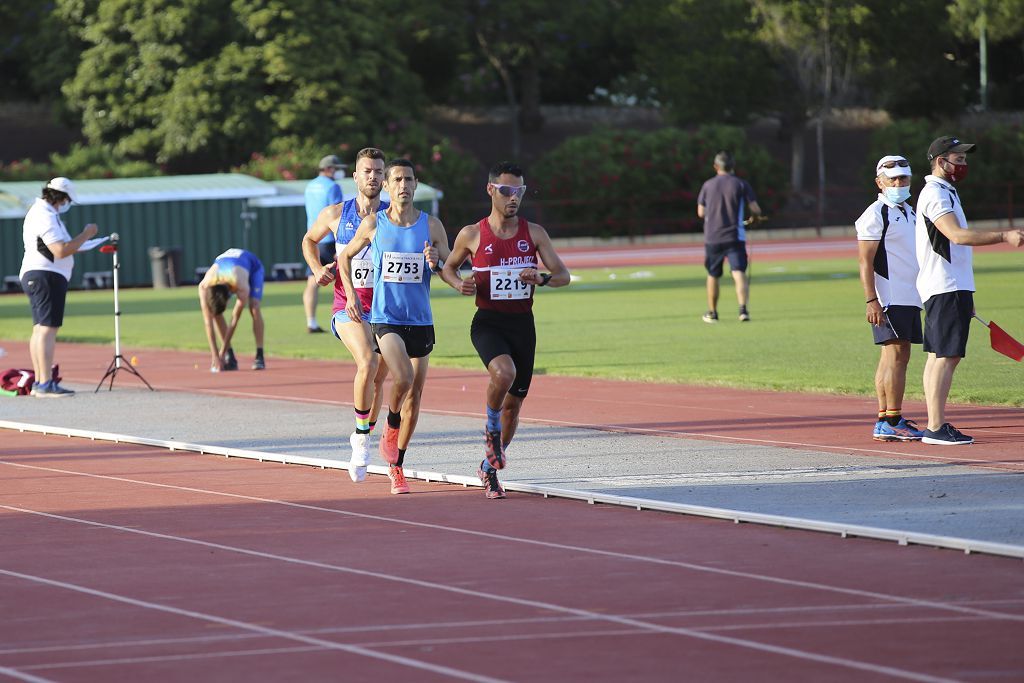 Campeonato regional de atletismo. Primera jornada